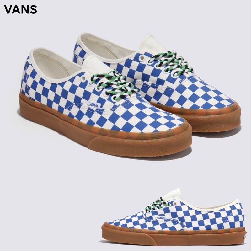 [VANS] オーセンティック チェッカーボード / BLUE