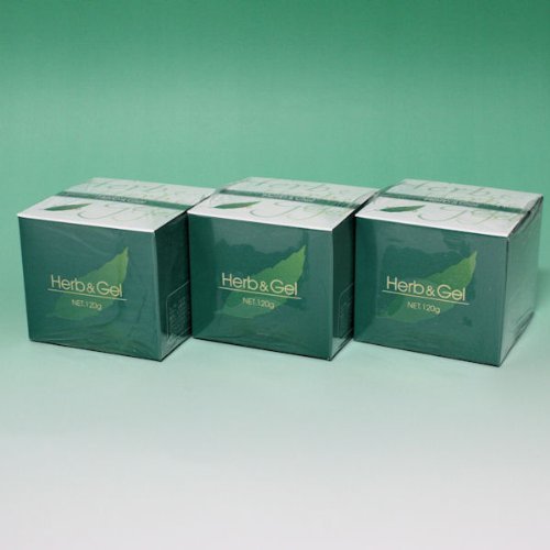 ハーブアンドゲル 天然ハーブエキス配合 120ｇ×3瓶セット (4580109490026)