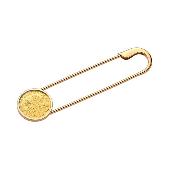 ウィーン金貨ハーモニー1/25オンス ブローチ 102,700円