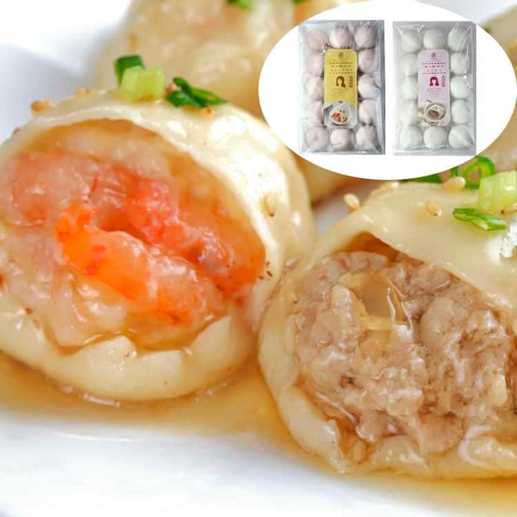 長崎 「マーマ ルイ」の長崎焼小籠包詰合せ A 焼小籠包エビ 豚肉 495g（15個入）各1袋 離島は配送不可 1500003 お歳暮 お中元 お土産 ご進物 ギフト 贈り物に最適