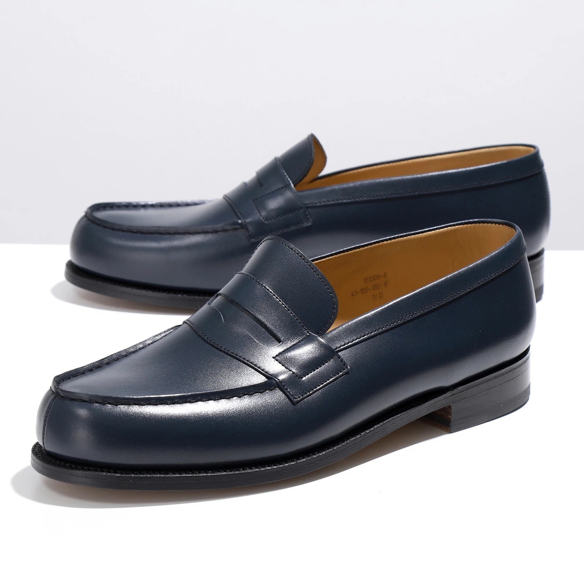 J.M. WESTON ジェイエムウエストン シグニチャー ローファー Signature Loafer #180 11411651801F メンズ レザー シューズ 革靴 コイン Blue Boxc