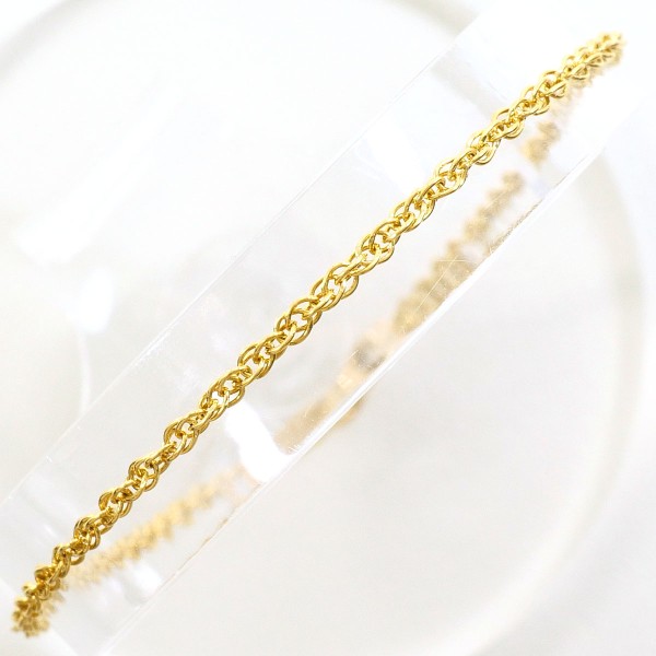 K18 18金 YG ブレスレット ジュエリー 中古 20,860円