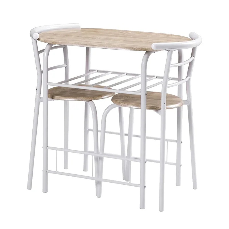 デスクテーブルテーブルダイニングセット 食卓 コンパクトサイズ おしゃれ 3点セット 幅70 2人掛け 円形 ダイニングテーブル ダイニング チェア2脚