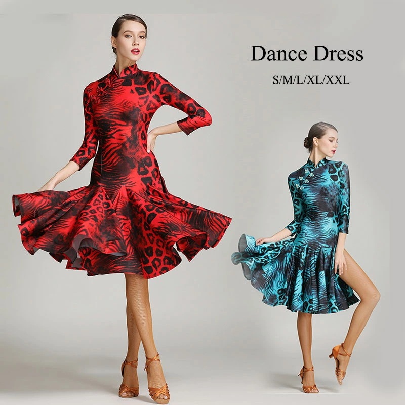 タクタイル社交ダンス衣装 モダンドレス ラテンドレス スタンダードドレス ワルツダンス 紗 レース ロングワンピース マキシ丈 ラテン衣装 社交ダンスドレス 大きい裾 豪華なドレス ダンス衣装 ダンス
