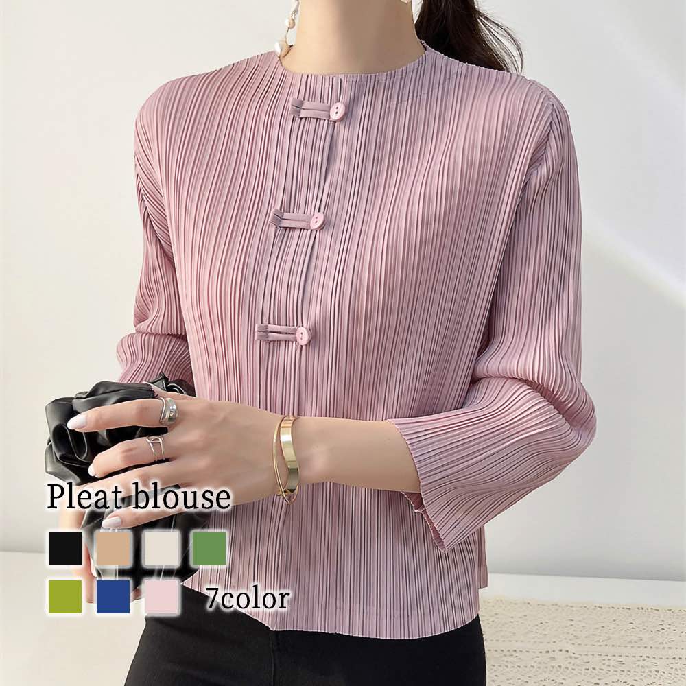 ブラウス レディース プリーツブラウス 黒 ノーアイロン ワンピース Tシャツ 春 レース 安い カットソー ブランド スーツ オフィス カジュアル 冬 秋 きれいめ 高品質 人気 フォーマル フリル 5,788円