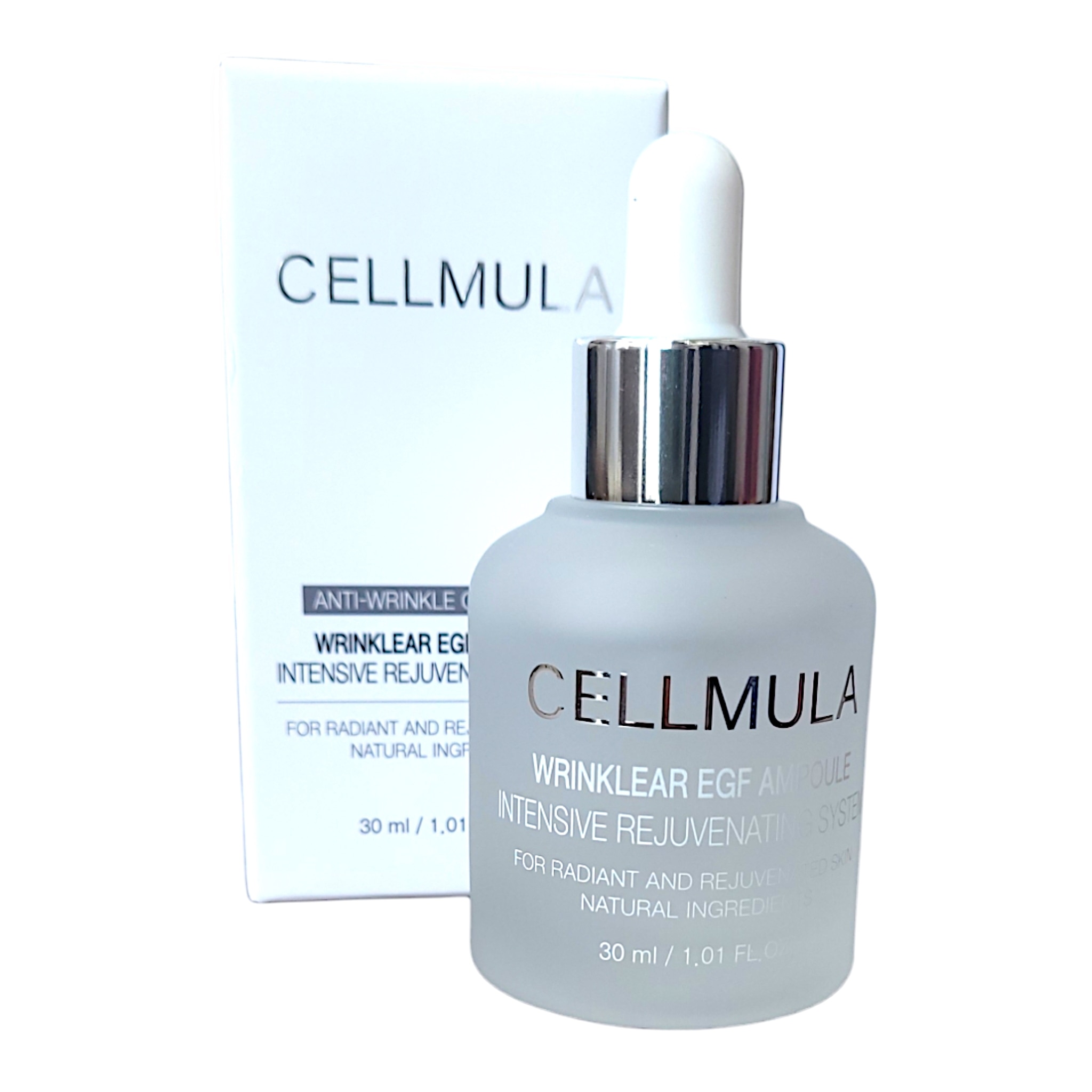 WRINKLEAR EGF AMPOULE 30ML, 生気なくたるんだ肌に力を入れて