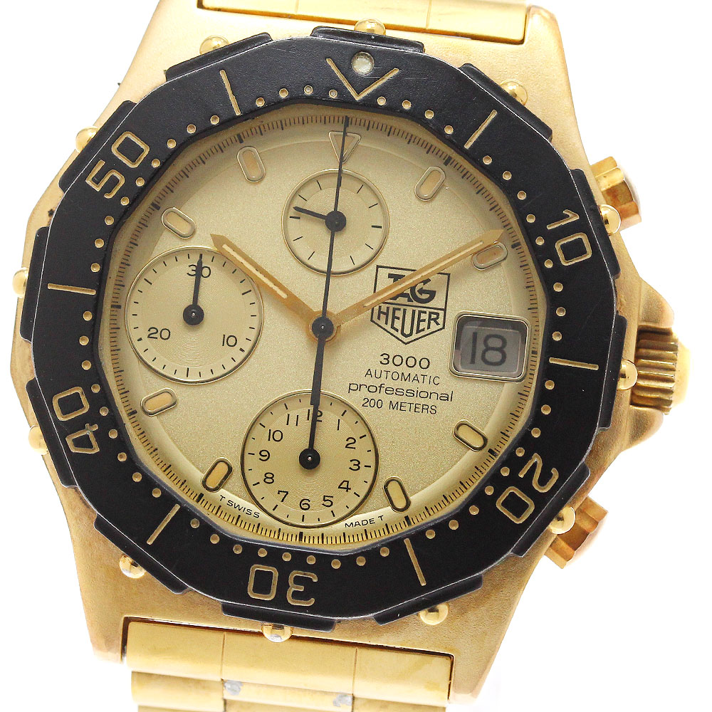 タグホイヤー TAG HEUER 137.406 3000シリーズ デイト 自動巻き メンズ 保証書付き_955679【中古】