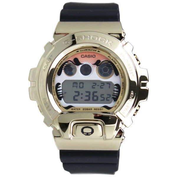 カシオ G-SHOCK 腕時計 メンズ METAL COVERED GOLD メタルカバー ゴールド 達磨 だるま GM-6900GDA-9