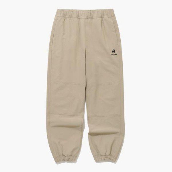 パンツ NQJ QP423CPTO1-BEG ナイロン スパン 起毛 ジョガーパンツ / BEIGE