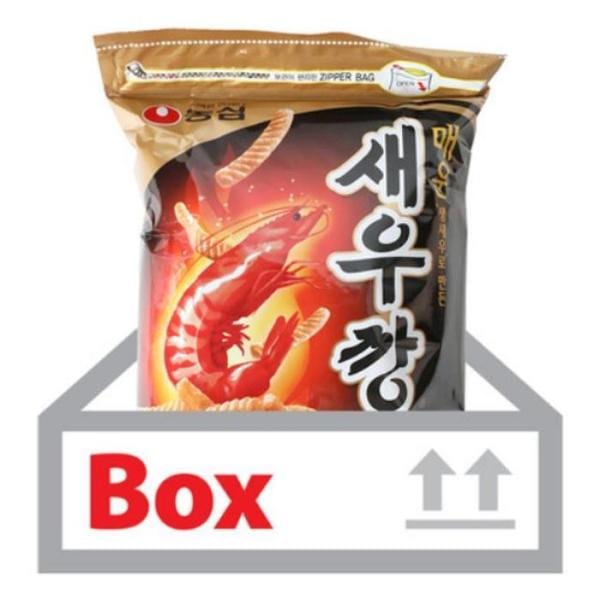RGL2R91T 農心辛いセウカンジッパー 400g 6ea ボックス エビ 味お菓子