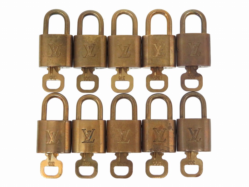 10点セット カデナ パドロック 南京錠 カデナ メタル/メタル ゴールド LV 04LG【中古】 ユニセックス 15,620円