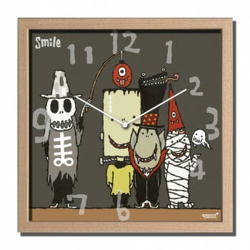 Artist Clock 壁掛け時計 武内 祐人 モンスター CAC-52639