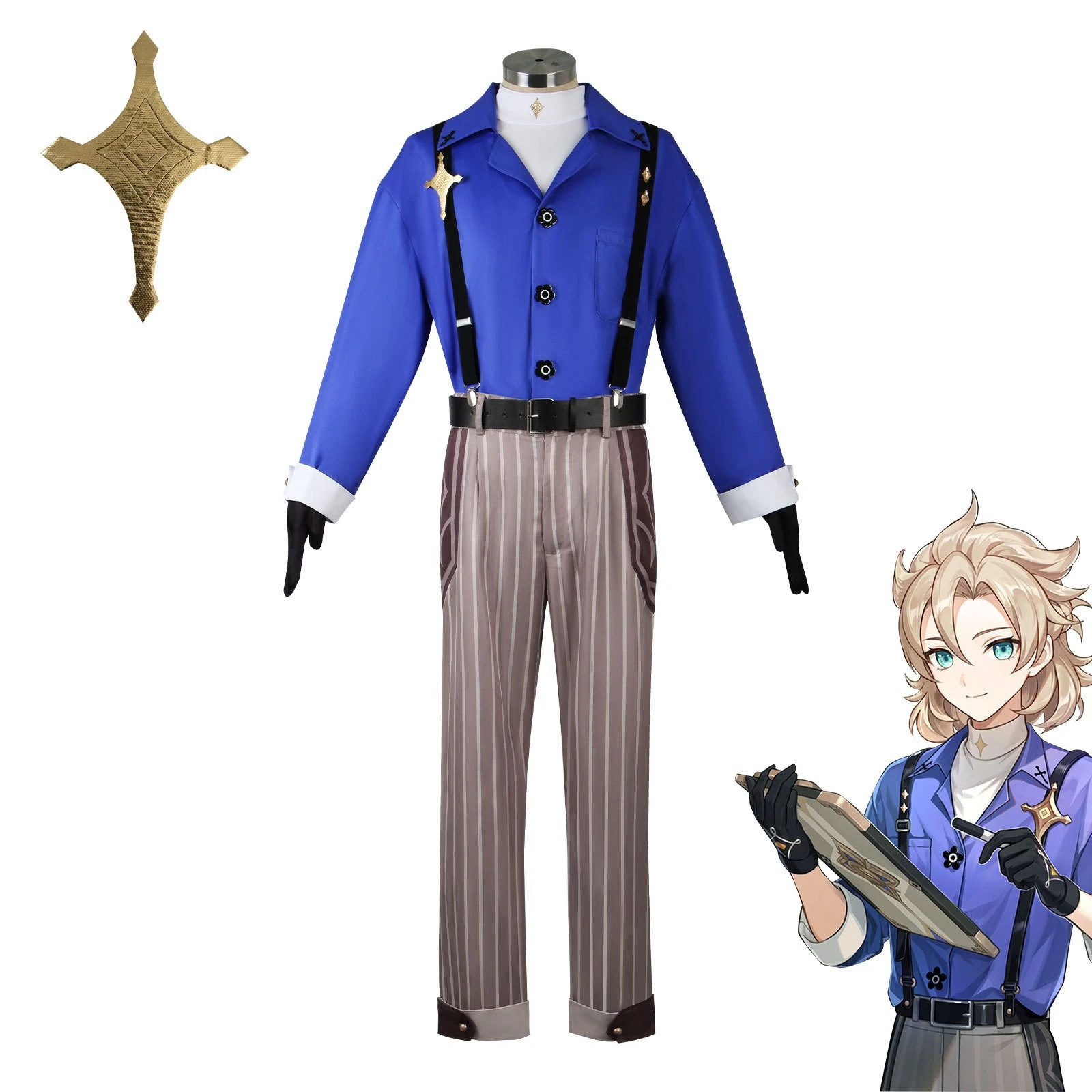 仮装元神cos服朝光連動阿貝多新作コスプレ衣装須弥ゲームアニメ衣装 イベント用品 コスプレ