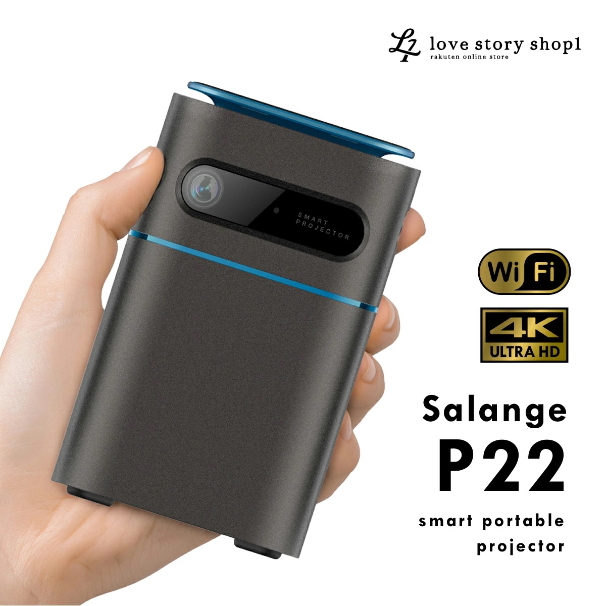 Salange P22 120ANSIルーメン 4K ULTRA Android 9.0搭載 オート