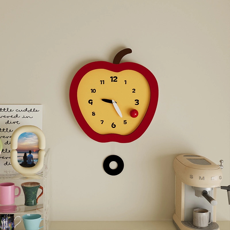 【急速出荷!】時計壁リビングシンプルモダンハイエンド2024 2024新しいインターネットセレブのホームウォールハンギングハイエンドの感触は穴のパンチなし 2222222