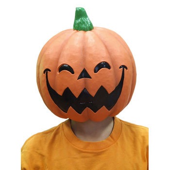 コスプレ 仮装 M2 ニコニコかぼちゃん 【 コスプレ 衣装 ハロウィン パーティーグッズ おもしろ かぶりもの カボチャ おもしろマスク ジャックランタン プチ仮装 面白マスク ハロウィン 衣装 変