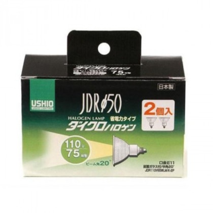 ELPA(エルパ) ダイクロハロゲン 75W形 E11 中角 2個入 G-168NH-2P 1614400 6,206円