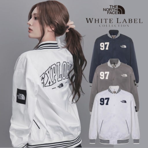 【韓国限定モデル】 WHITE LABEL/SPORTY BOMBER ジャケット/ユニセックス/NJ3BR03