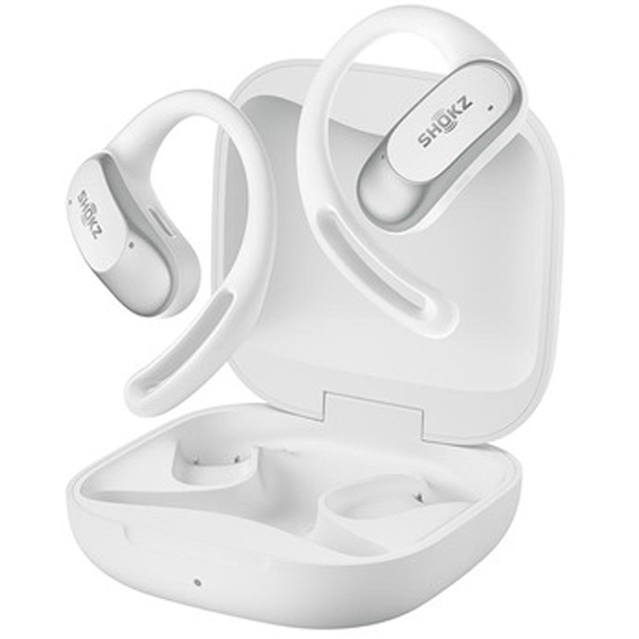 ショックス SKZ-EP-000026(AIRWH 完全ワイヤレスBluetoothオープンイヤー型イヤホン(ホワイト) SKZEP000026AIRWH