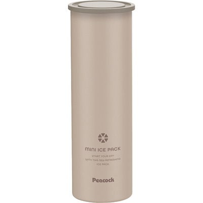 他サイト： ピーコック魔法瓶工業(The-peacock) ピーコック 氷のう 保冷 0.15L スリム コンパクト 魔法瓶構造 冷たさキープホルダー付き 真空断熱 ミニアイスパック ベージュ ABB-16 CAの商品画像