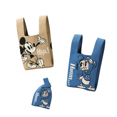 Qoo10] ディズニー 80個セット ミッキー＆ドナルド ニット