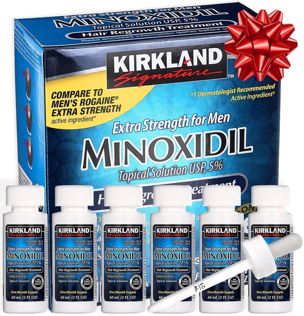 Kirkland M*noxidil 5%超強度脱毛再成長治療男性（6ヶ月供給）です この商品についてです 男性型脱毛症は男性全体の3分の1に影響します 男性のパターンハゲはどちらの