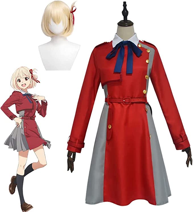 Lycoris Recoil 錦木千束 コスプレ衣装 リコリスリコイル キャラ/コスプレ衣装 +ウィッグ