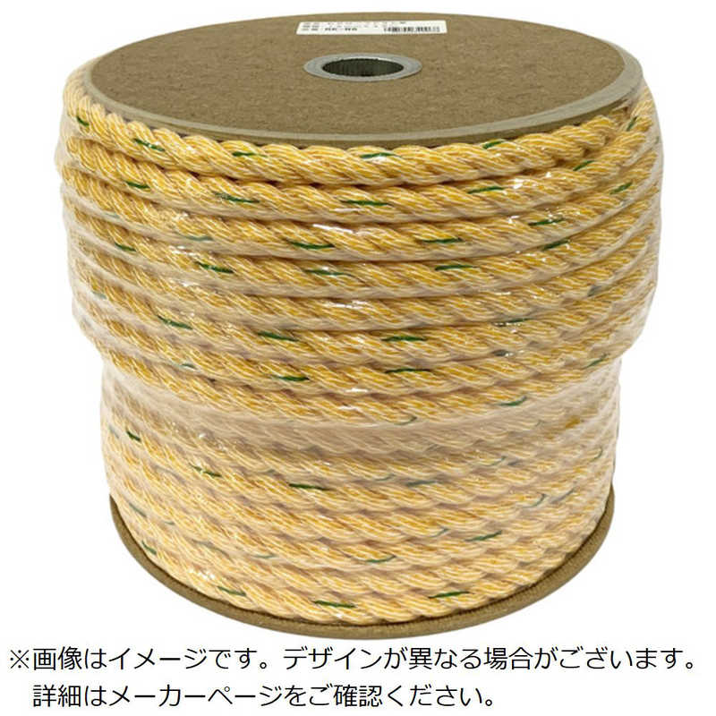 ユタカメイク　ロープ KPロープドラムマキ 12mmx45m　PRKN6