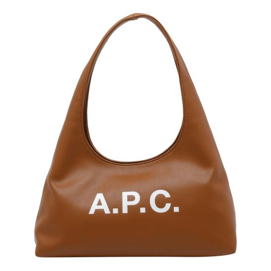 A.P.C. Women Shoulder Bags PUAAT F67027 CAB Brown