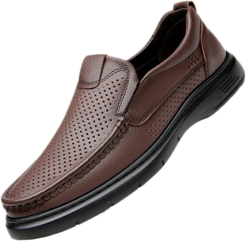 メッシュ ウォーキングシューズ カジュアル ビジネスシューズ 革靴 紳士靴 メンズ ビジネス サンダル 通気性 屈曲性 軽量 幅広 ドライビング シューズ ハイキング スポーツ 抗菌 防臭 敬老の日