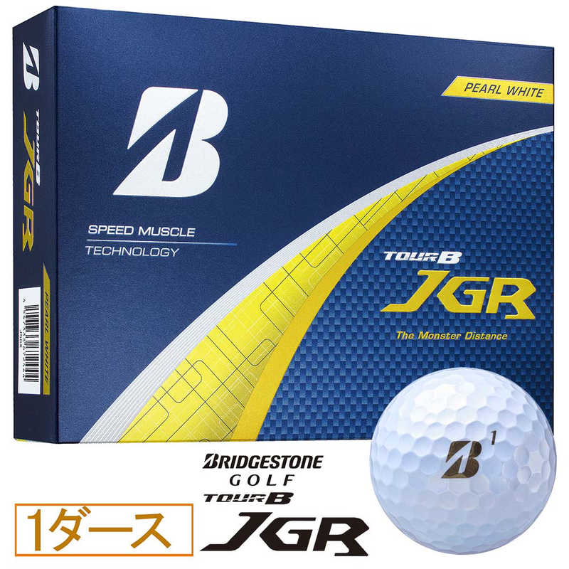 ブリヂストン　ゴルフボール TOUR B JGR ［12球(1ダース)］ パールホワイト　J5GX
