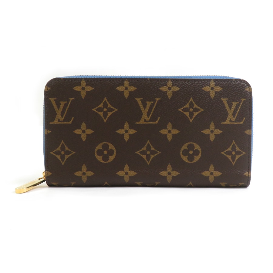 ルイ ヴィトン LOUIS VUITTON ラウンドファスナー長財布 モノグラム ジッピーウォレット モノグラムキャンバス ブルージーン ユニセックス M63894 56451g 51,480円