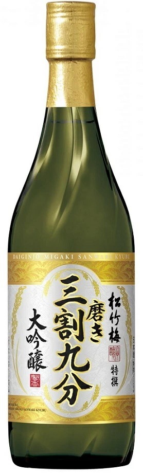 日本酒 松竹梅 純米大吟醸 磨き三割九分 720ml×12本