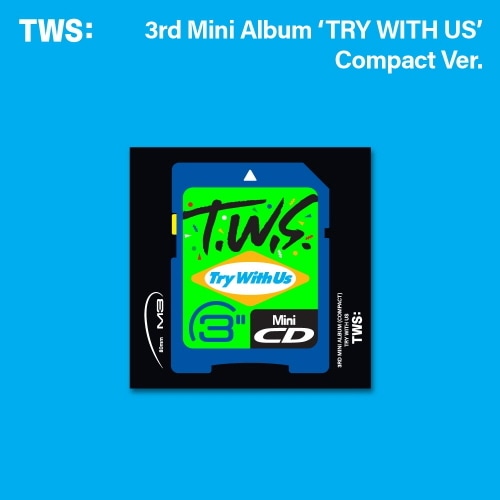 [未開封新品] ツアーズ - 3rd Mini Album TRY WITH US [Compact Ver.][7種SET][ミニCD]