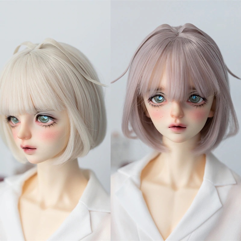 BJDドールウィッグ アレンジ 手直し 小天使スタイルあり SD/MSD/幼SDサイズ人形用