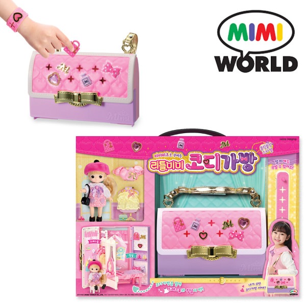 リトルミミ コーデバッグ キラキラスタイル / ぬいぐるみ フィギュア ハンドバッグ おもちゃその他