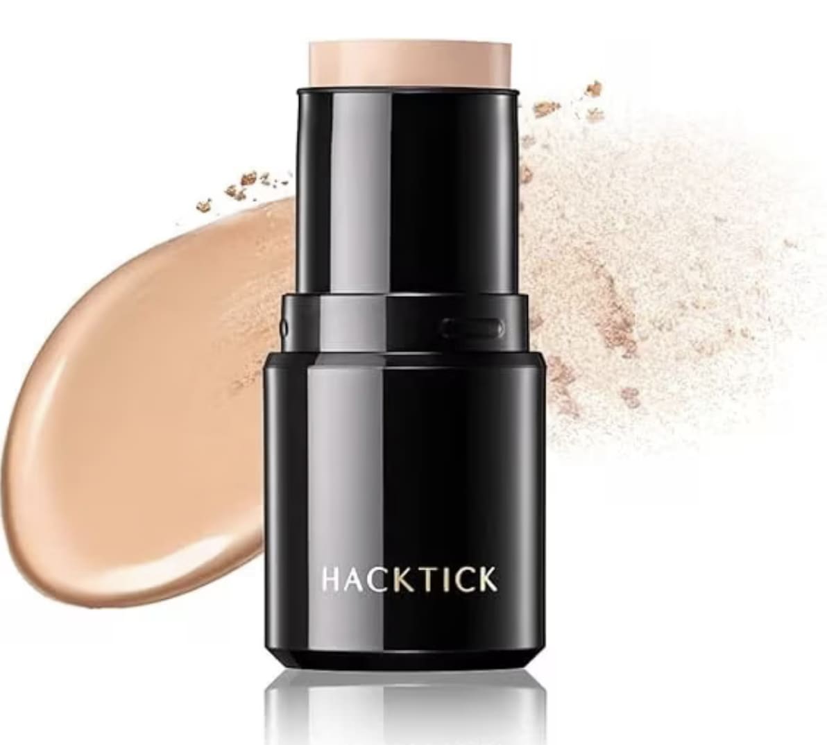 北の快適工房 ハックティック ファンデーション スティックファンデーション (ナチュラル, スポンジ無し)