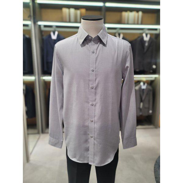 [] ピーチブラシ加工カジュアルシャツ ABE4WC1103 LGR [P003713137]