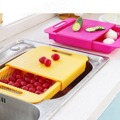 まな板 洗い桶 海外限定 折りたたみ 食器かご おしゃれ シンク 多機能 キッチン