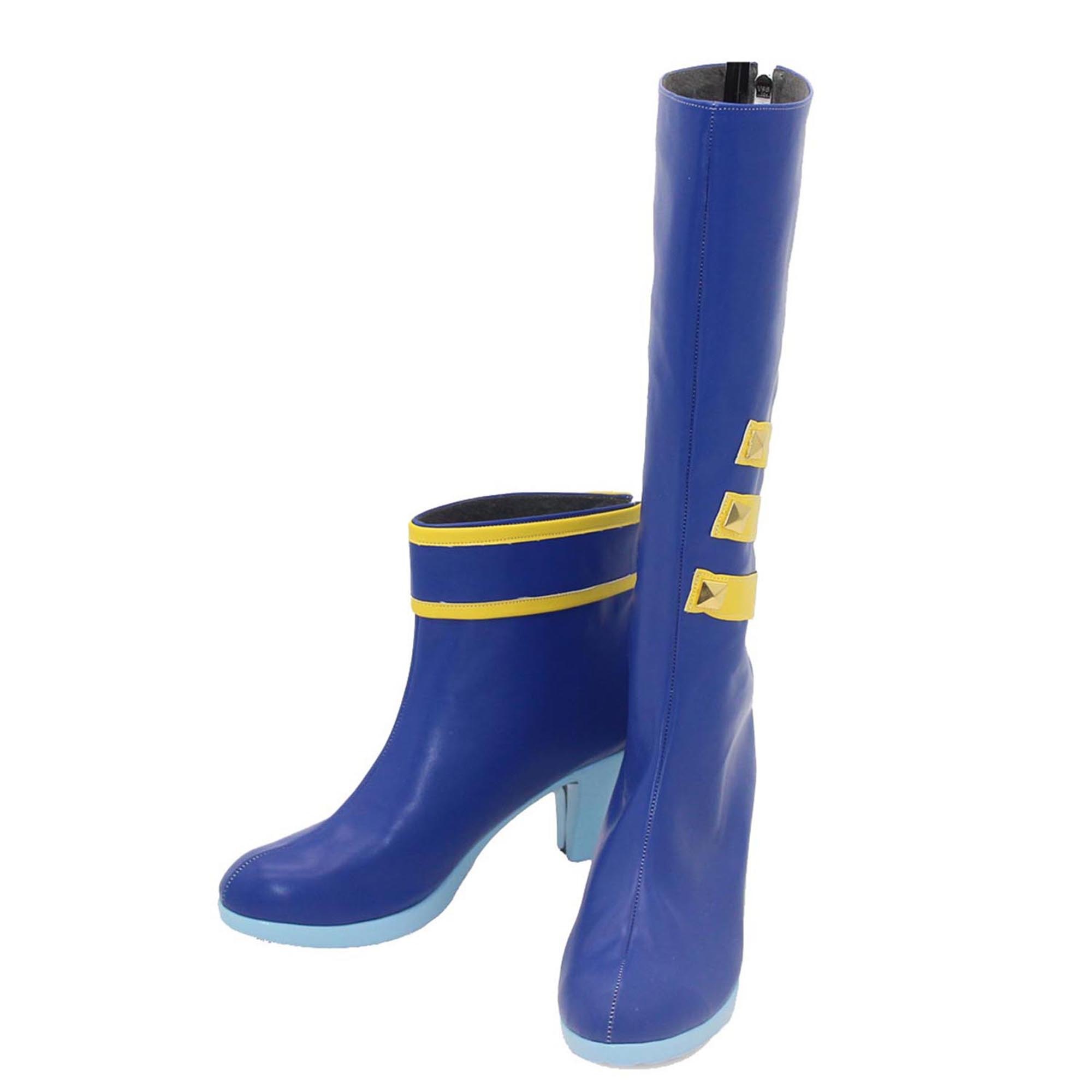 ケイエスミラクル ウマ娘 プリティーダービー 勝負服 コスプレ 靴 ブーツ コスプレ靴 コスプレブーツ カスタマイズ可能 1017079