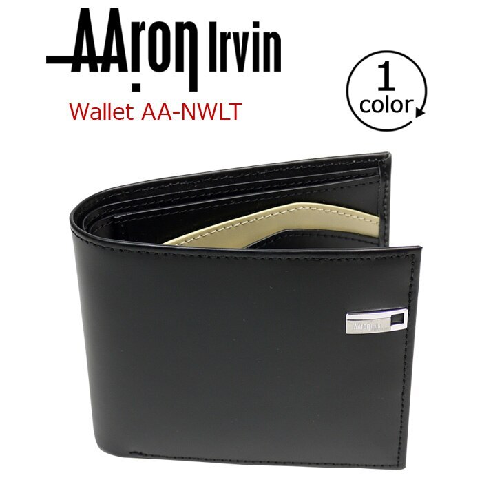 財布 AAron Irvin アーロンアーヴィン お財布 ウォレット 二つ折り 財布 折りたたみ財布