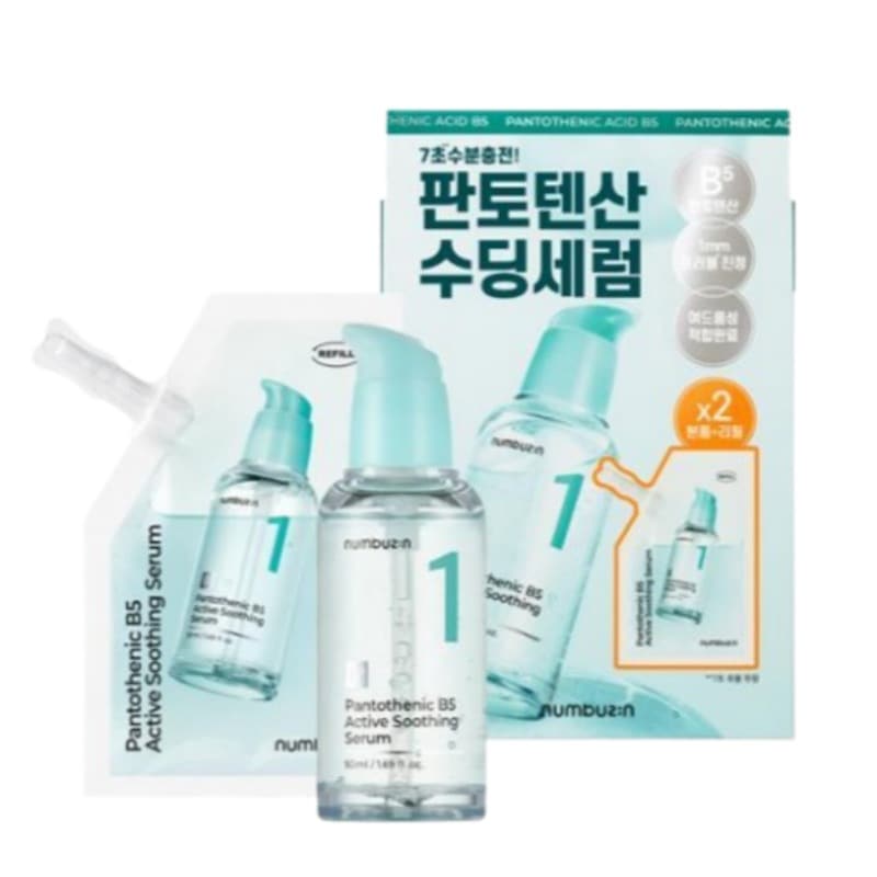 [スージング鎮静] 1番パントテン酸アクティブアップスージングセラム50ml詰め替え企画(50ml+50ml)[毛穴ケア, 韓国コスメ, スキンケア , 肌荒れ,保湿]