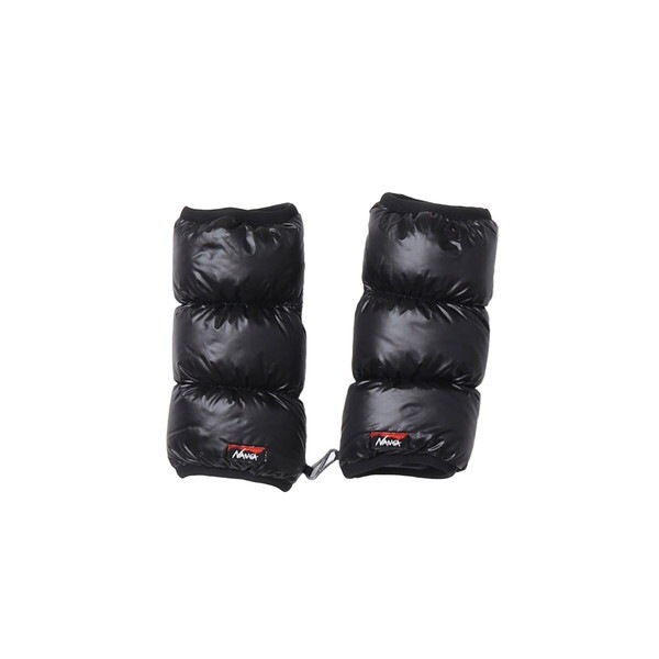 ナンガ マウンテンロッジ ダウンリストゲーター MOUNTAIN LODGE DOWN WRIST GAITERS BLK S NW2441-1A806-A N0002096
