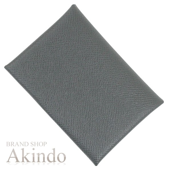 【新品】エルメス カードケース コインケース 財布 カルヴィ デュオ ヴェールマングローブ エプソン 二つ折り財布 小銭入れ レザー HERMES メンズ レディース カードホルダー カード入れ 本革