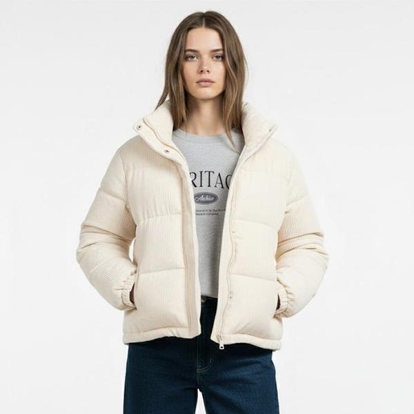 HC04 フォレスト コーデュロイ キルティング 女性 フォレスト コーデュロイ キルティング ジャンパー_アイボリー (S43204272)