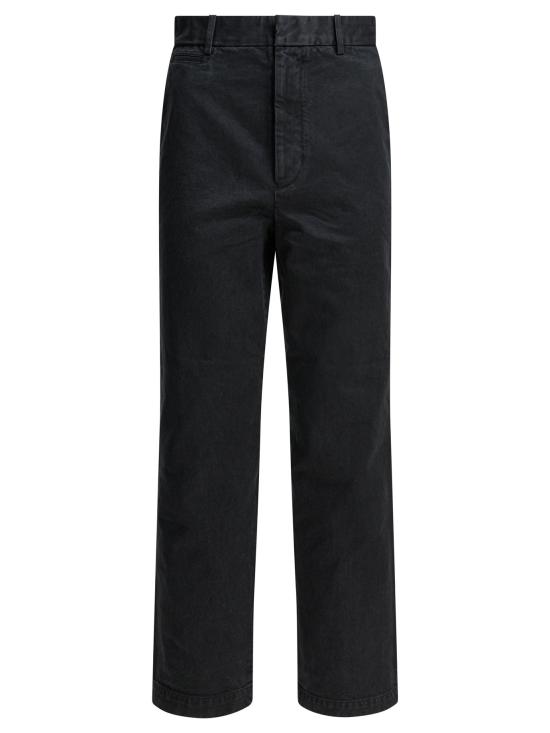 AURALEE Women Straight Pants A25AP04CP BLACK Black