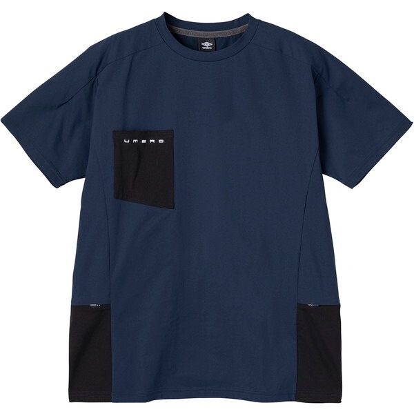 サッカートレーニングウエア UMBRO COACHERS コーチャーズトップ ネイビー L UF5SHS60M NV00