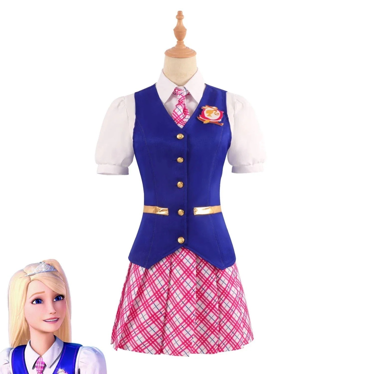 即納コスチューム デランシーコス服ハロウィーン魅力プリンセス学院同服コスプレコスプレ衣装