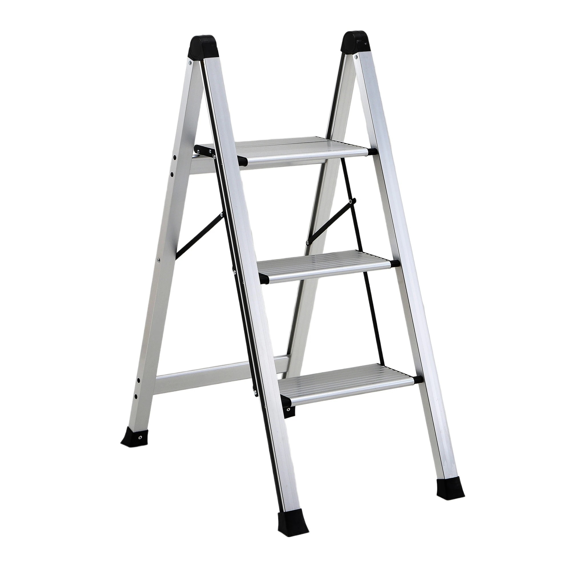 脚立 折りたたみステップ 洗車脚立 踏み台 はしご 足場台 折り畳み脚立 2段 軽量 折り畳み コンパクト ミニ 安全 滑り止め付き アルミ 引っ越し 大掃除 屋外 省スペ