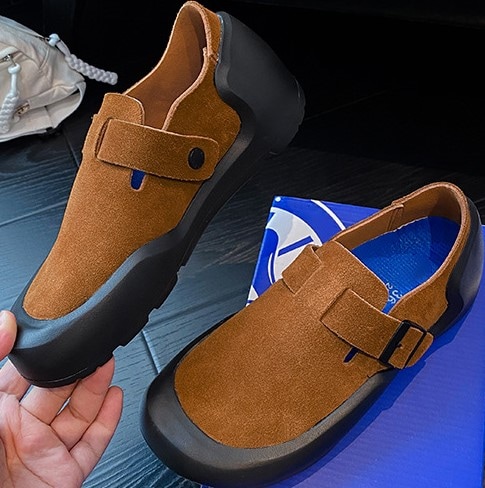 牛反絨毯ブーケ靴百合円頭モダン快適楽福靴怠け者低手伝いカジュアル靴ブーケ単靴 19,174円